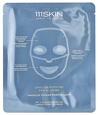 Кріомаска для обличчя - 111SKIN Cryo De-Puffing Facial Mask — фото N2