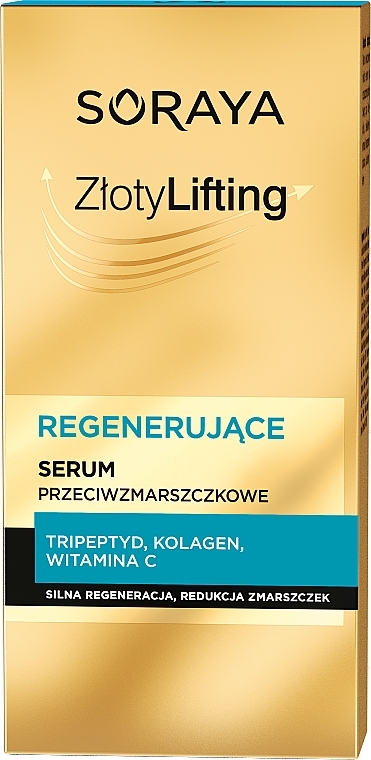 УЦЕНКА Лифтинг-регенерирующая сыворотка против морщин 60+ - Soraya Zloty Lifting * — фото N2