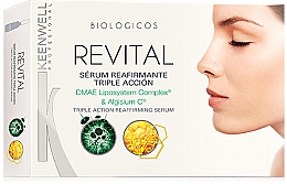 Зміцнювальна сироватка для обличчя потрійної дії  - Keenwell Biologicos Revital Triple Action Refirming Serum — фото N2