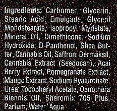 Крем-сыворотка конструктор контура лица с экстрактом каннабиса - Cannabis Mesolifting Regenerating Cream Serum — фото N4