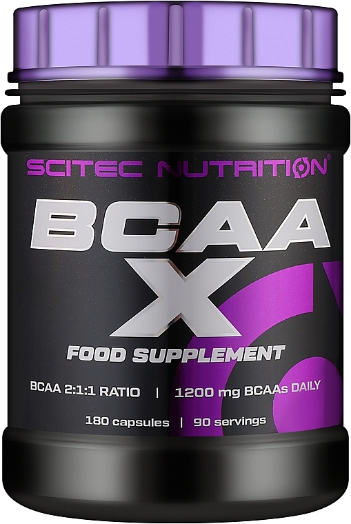 Амінокислоти, капсули - Scitec Nutrition BCAA-X — фото N1