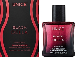 Unice Black Della - Парфюмированная вода — фото N2