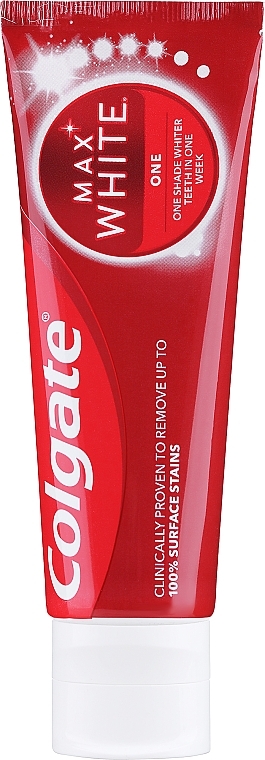 Відбілювальна зубна паста - Colgate MaxWhite One Sensational Mint — фото N1