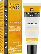 Солнцезащитный крем-флюид для всех типов кожи - Cantabria Labs Heliocare 360º Fluid Cream SPF 50+ Sunscreen — фото N2
