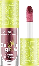 Блеск для губ - Lamel Make Up Dazzle Glow — фото N1