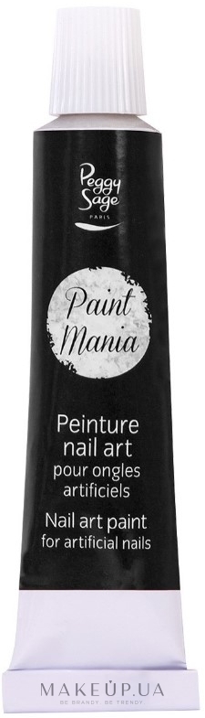 Фарба для нейл-арту - Peggy Sage Paint Mania Nail Art Paint — фото Black
