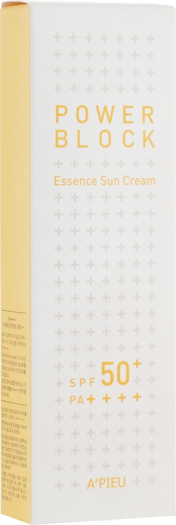 Солнцезащитный крем-эссенция - A'pieu Power Block Essence Sun Cream SPF50+/Pa++++