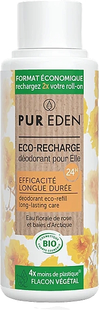 Кульковий дезодорант тривалої дії - Pur Eden Long Lasting Deodorant (змінний блок) — фото N1