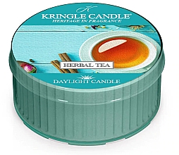 Чайная свеча - Kringle Candle Herbal Tea DayLight Candle — фото N1