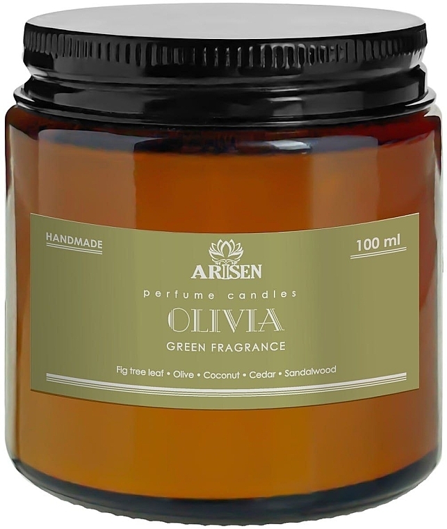 Свеча парфюмированная "Olivia" - Arisen Candle Parfum — фото N1