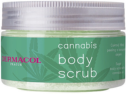 Конопляный скраб для тела - Dermacol Cannabis Body Scrub — фото N3