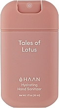 Очищуючий та зволожуючий спрей для рук "Історії лотоса" - HAAN Hydrating Hand Sanitizer Tales of Lotus — фото N1