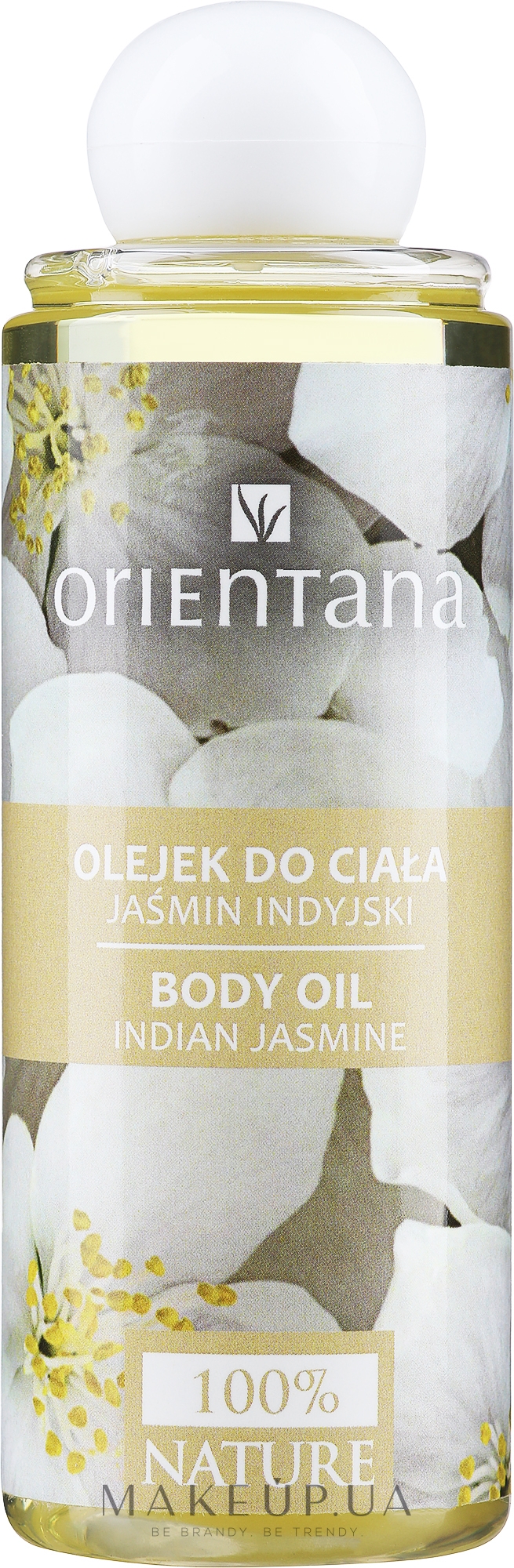 Олія для тіла "Індійський жасмин" - Orientana Japanese Indian Jasmine Body Oil — фото 210ml