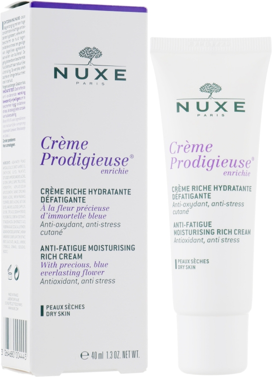 Чудесный крем для сухой и очень сухой кожи - Nuxe Creme Prodigieuse Enrichie Anti-Fatigue Moisturizing Cream