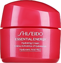 Зволожувальний крем для обличчя з екстрактом кореня женьшеню  - Shiseido Essential Energy Hydrating Cream — фото N2