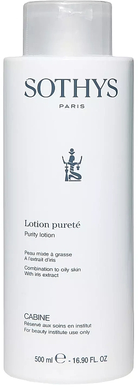 Лосьон-тоник для жирной и комбинированной кожи с экстрактом ириса - Sothys Purity Lotion — фото N3