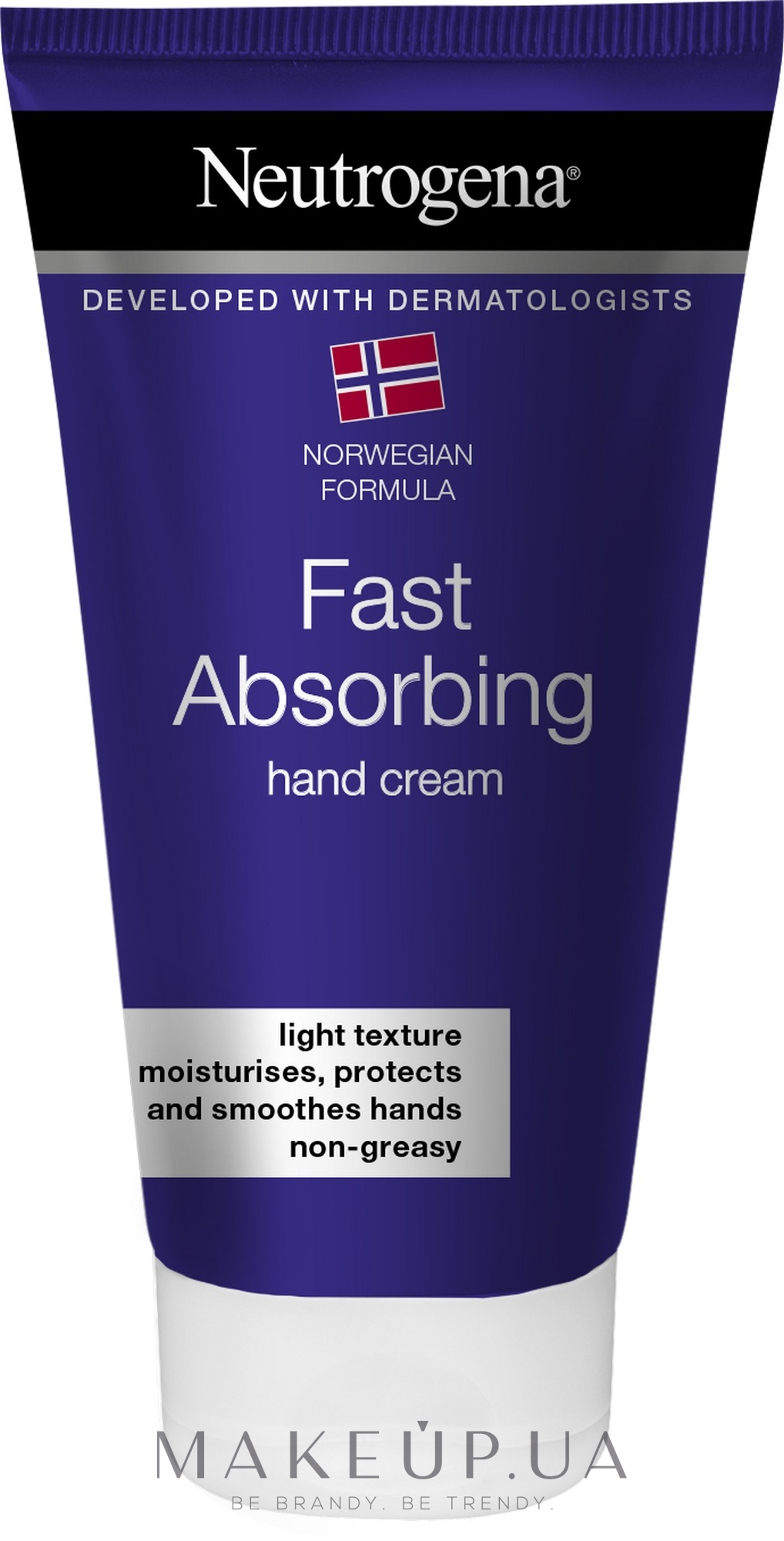 Быстровпитываемый легкий крем для рук "Норвежская формула" - Neutrogena Norwegian Formula Fast Absorbing Light Texture Hand Cream — фото 75ml
