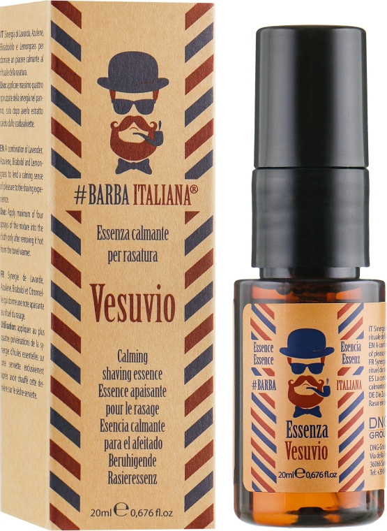 Заспокійлива есенція для гоління - Barba Italiana Vesuvio — фото N1