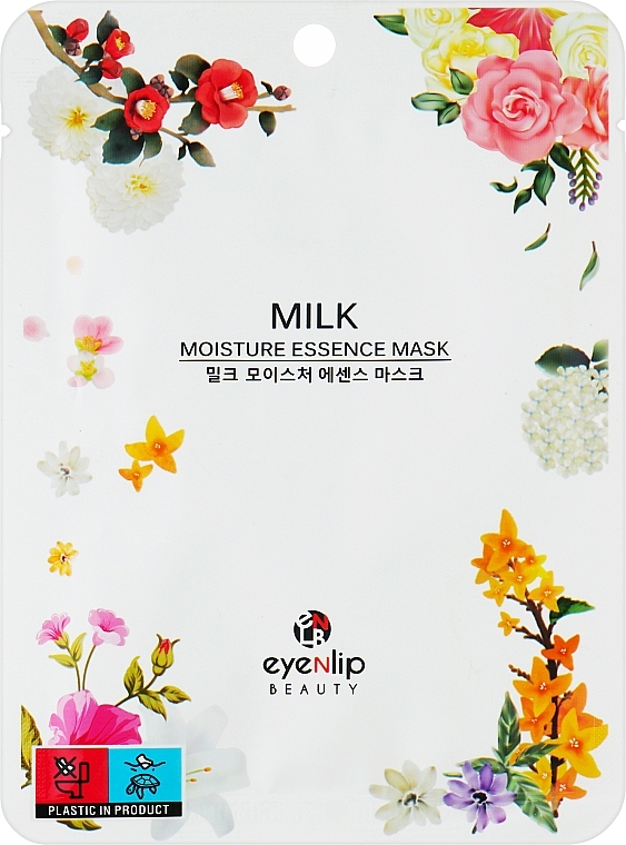 Увлажняющая молочная маска с эссенцией - Eyenlip Moisture Essence Mask Milk — фото N1