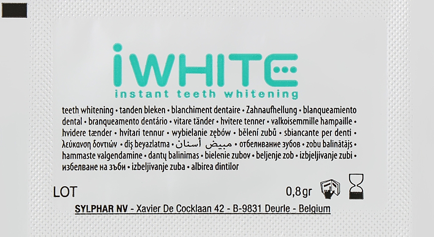Набір для відбілювання зубів, 10 шт. - IWhite Diamond Whitening Kit — фото N2