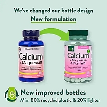Пищевая добака "Здоровья костей" - Holland & Barrett Calcium Magnesium & Vitamin D  — фото N3