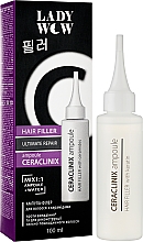 Ампула-филлер для волос с керамидами - Lady Wow Hair Filler Ceraclinix Ampoule — фото N4