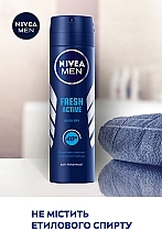 Антиперспирант "Активная свежесть" - NIVEA MEN Fresh Active Anti-Perspirant — фото N6