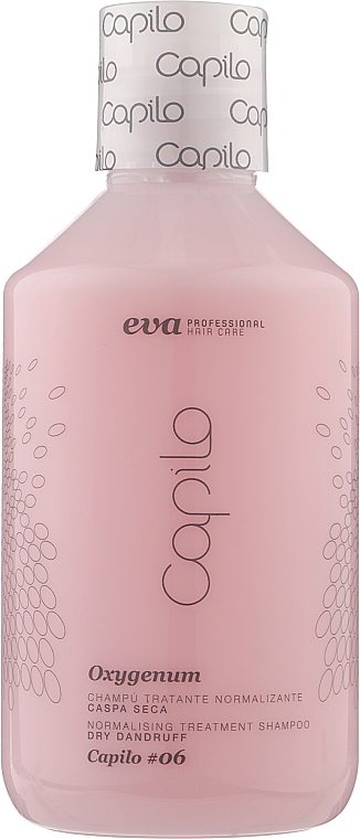 Лікувальний шампунь проти лупи - Eva Professional Capilo Oxygenum Shampoo №06 — фото N1