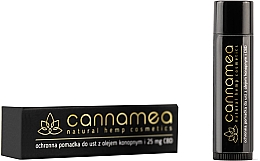 Парфумерія, косметика Захисна помада для губ з конопляною олією й 25 мг CBD - Cannamea