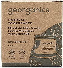 Натуральна зубна паста - Georganics Spearmint Natural Toothpaste — фото N3