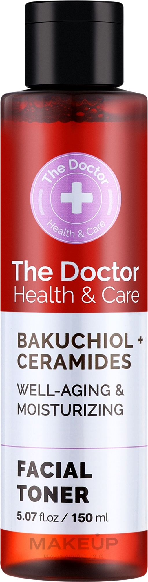Тонер для обличчя - The Doctor Health & Care Bakuchiol + Ceramides Toner — фото 150ml
