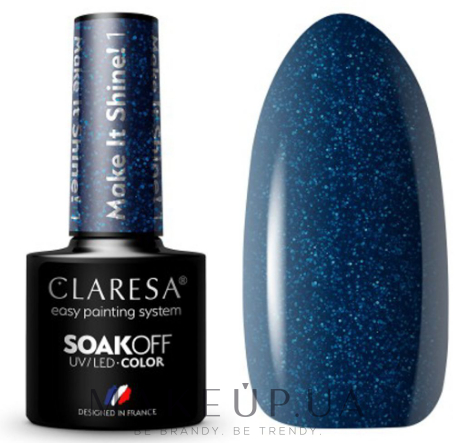 Гель-лак для нігтів - Claresa Make It Shine! Soak Off UV/LED Color — фото 1