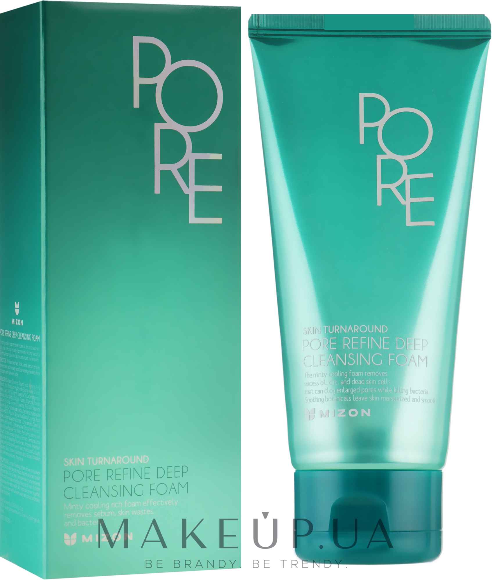 Пенка для широких пор - Mizon Pore Refine Deep Cleansing Foam — фото 120ml