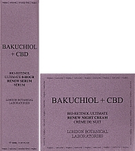 Набір - London Botanical Laboratories Bakuchiol + Bakuchiol (Serum/30ml + cr/50ml) — фото N1