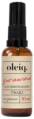 Масло клюквы для лица - Oleiq Cranberry Face Oil — фото N1