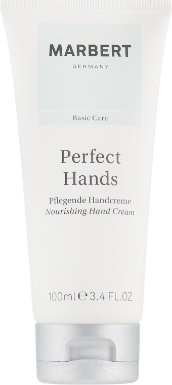 Питательный крем для рук - Marbert Basic Care Perfect Hands Nourishing Cream — фото N1