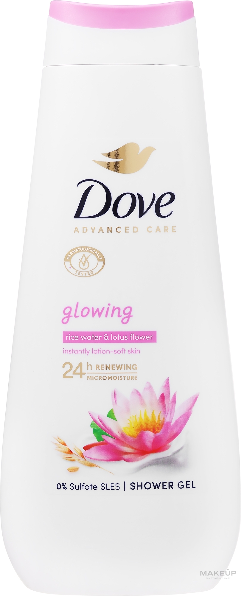 Гель для душа "Цветок лотоса" - Dove Nourishing Secrets Glowing Ritual Body Wash — фото 400ml