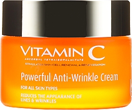 Крем для обличчя проти зморщок - Frulatte Vitamin C Powerful Anti Wrinkle Cream — фото N2