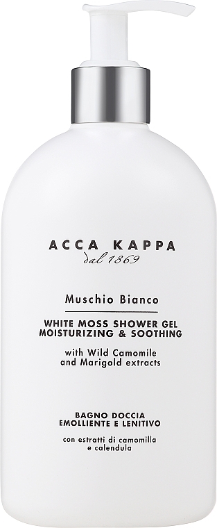 Гель для душу - Acca Kappa White Moss Shower Gel — фото N1
