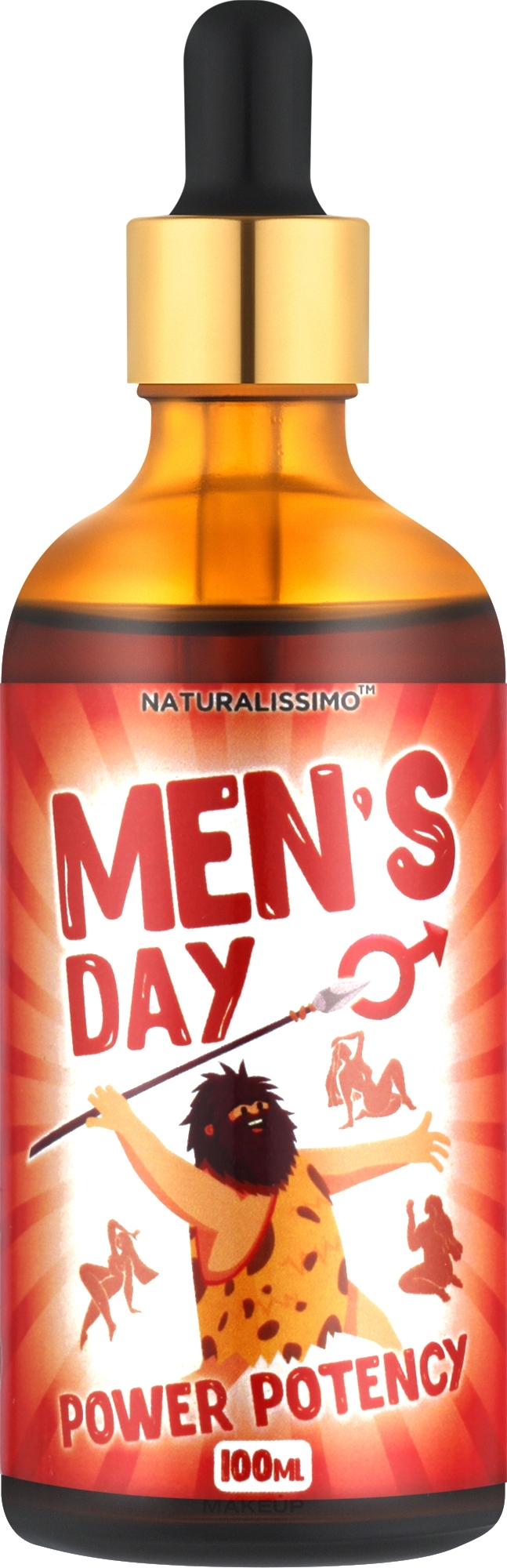 Засіб для потенції з перцем чилі та гуараною - Naturalissimo Men's Day Strong Potency — фото 100ml