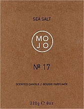 Ароматична свічка №17 - Mojo Sea Salt №17 Scented Candle — фото N1