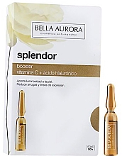Ампула с гиалуроновой кислотой и витамином С - Bella Aurora Splendor Booster Vitamin C + Hyaluronic Acid Ampoule — фото N3