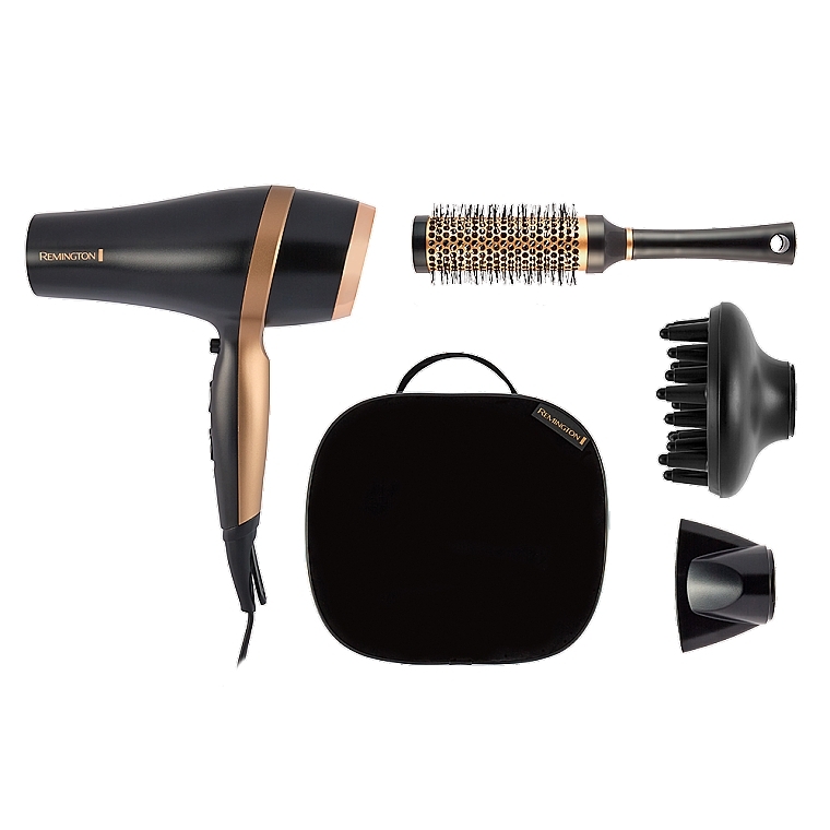 Набір із феном - Remington Salon Smooth Hair Dryer Gift Set D6960GP — фото N1