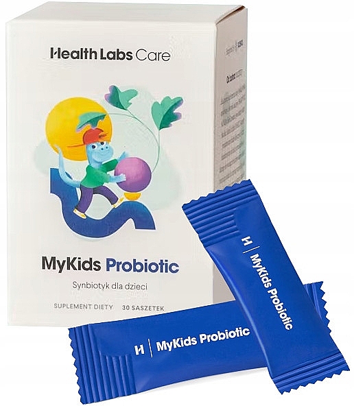 Дієтична добавка для дітей, пробіотик у саше - HealthLabs Care MyKids Probiotic — фото N1