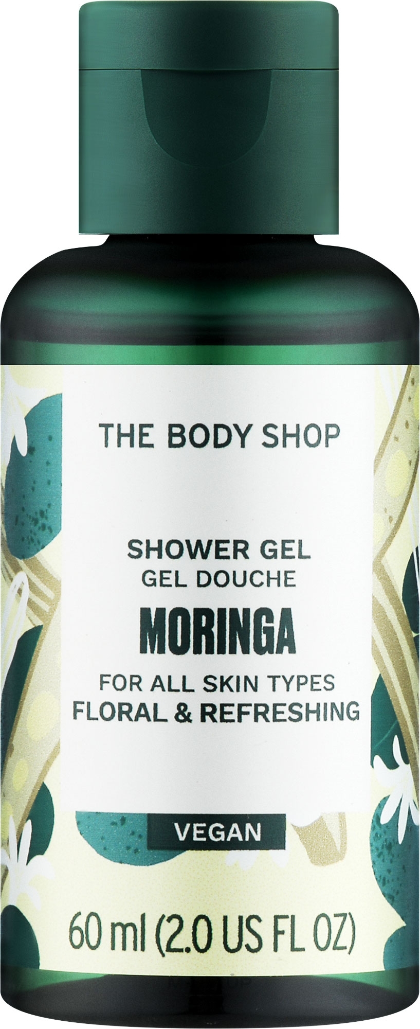 Гель для душа "Моринга" - The Body Shop Moringa Shower Gel (мини) — фото 60ml