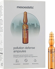 Ампулы для лица - Mesoestetic Home Performance Pollution Defense Ampoules — фото N1