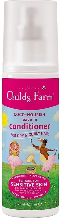 Незмивний кондиціонер для виткого сухого волосся - Childs Farm Coco-Nourish Leave In Conditioner — фото N1