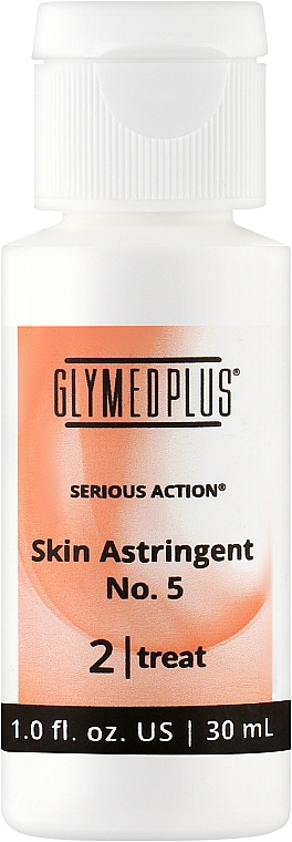 Вяжущее средство №5 с 5% салициловой кислотой - GlyMed Plus Serious Action Skin Astringent No. 5 (мини) — фото N1