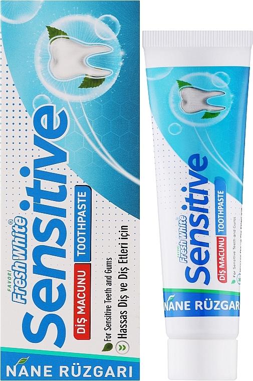 Зубная паста для чувствительных зубов - Fresh White Sensitive — фото N2