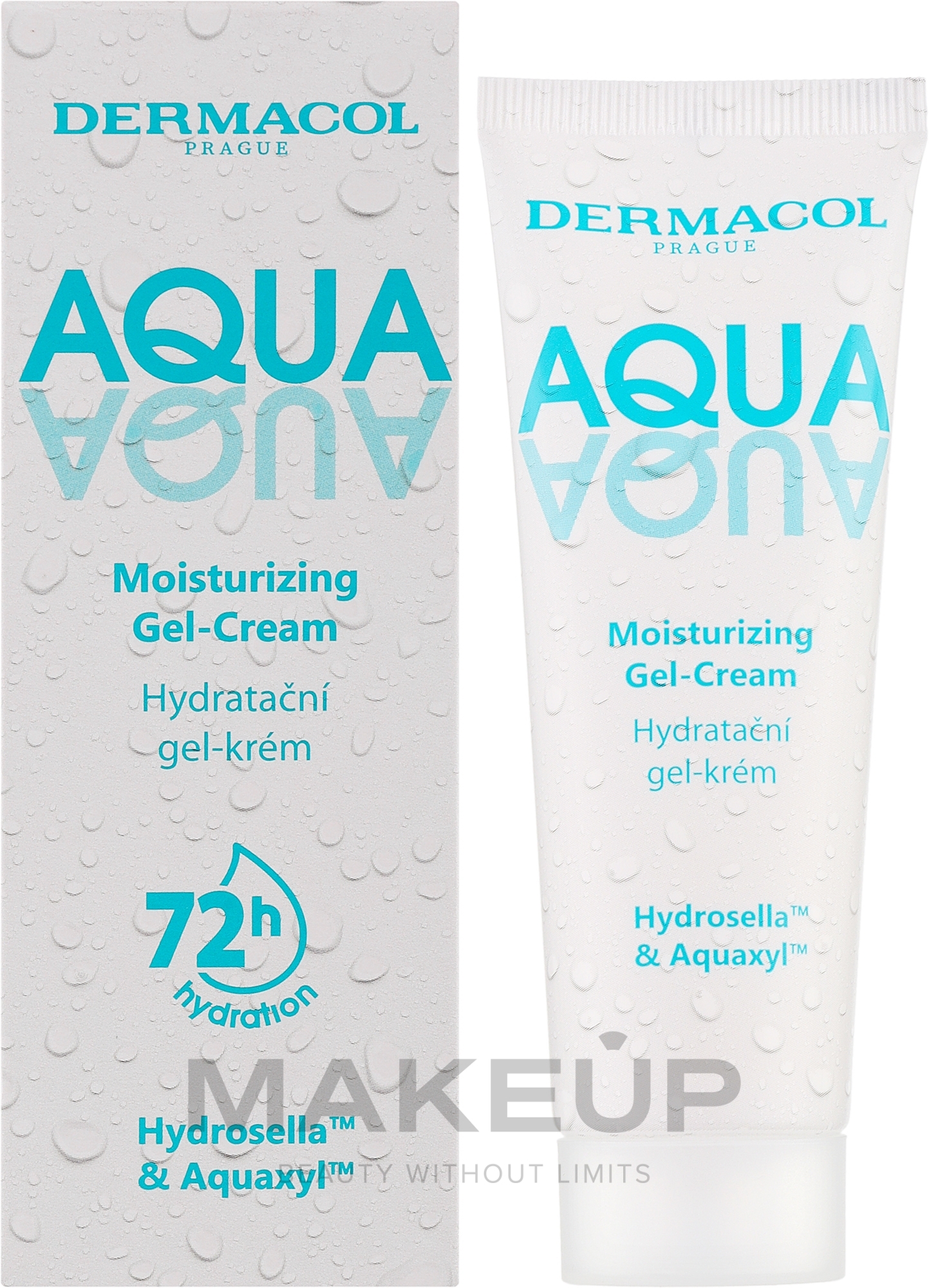 Зволожувальний гель-крем для обличчя - Dermacol Aqua Aqua Moisturizing Gel-Cream — фото 50ml